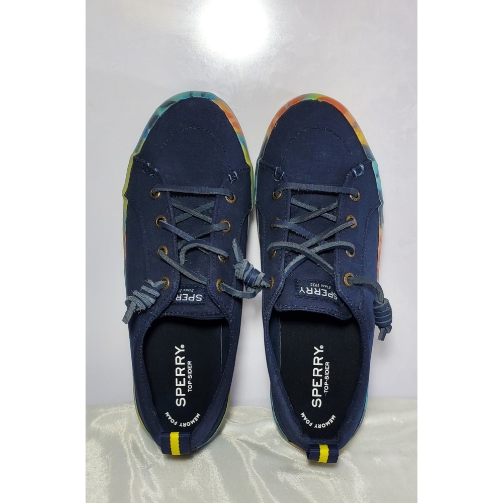 Womens Sperry Size 7 Crest Vibe Platform Sneakers. - Picture 5 of 9